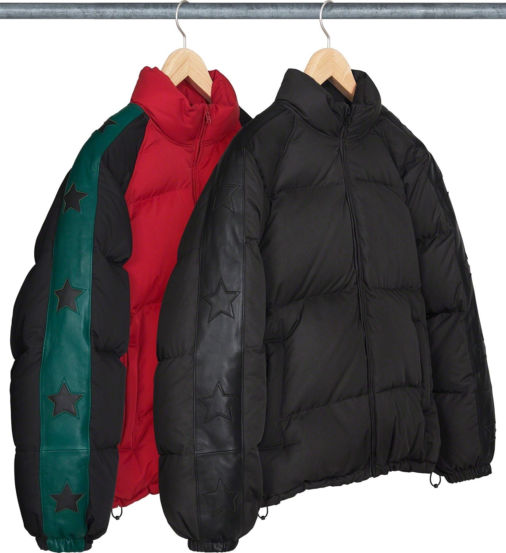 Star Sleeve Down Puffer Jacket